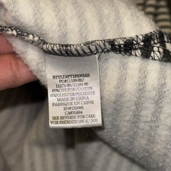 Altar’d State Striped Long Sleeve Top Dog Mom Size Small Hoodie Casual Wear Cozy - Picture 5 of 9